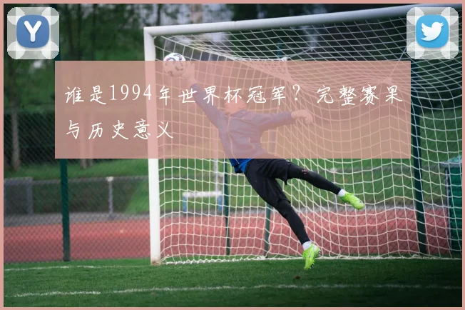 谁是1994年世界杯冠军？完整赛果与历史意义